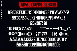 Howl Castel font