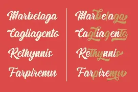 Rhythm Script font