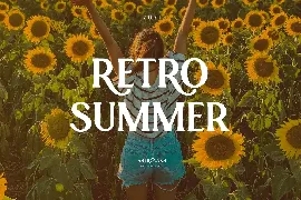 Astrovans - Beauty Summer Vintage Retro Serif font