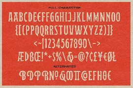 Garyford Vintage Display Font