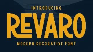 Revaro font