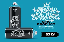 Step Better - Urban Graffiti Tags font