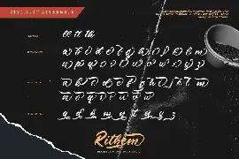 Rithem-Classy Brush Font