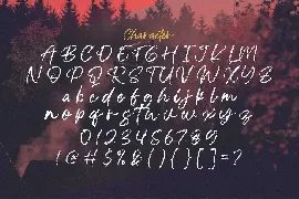 Blackwell - Textured Brush Font