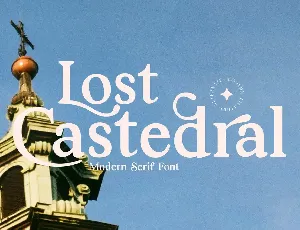 Lost Castedral Serif Font