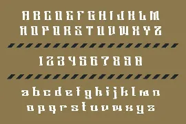 Hawkser - A Display Font