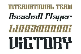 Hawkser - A Display Font