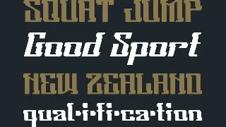 Hawkser - A Display Font