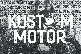 Kustom Culture font