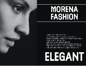 MANERA Elegant Sans Serif Typeface font