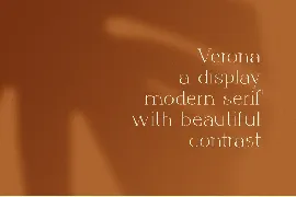 Verona - Elegant Display Serif font