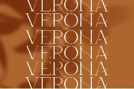 Verona - Elegant Display Serif font