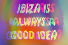 Ibiza - Display Typeface font