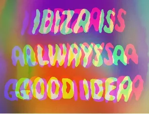 Ibiza - Display Typeface font