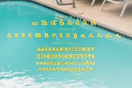 Hendrix Bubble Groovy Retro Display font