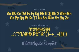 Night Birds font