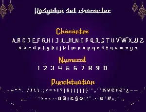 Rosyidun font