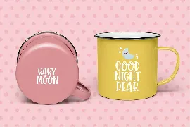 Baby Moon font