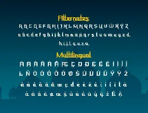 Keswah font