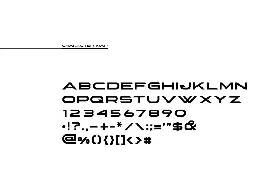 Ronix Font