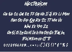 Hipsterism | Display Font