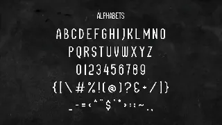 BRESTON MONOLETTER font