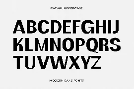 Ratual Modern Sans font