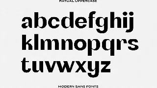 Ratual Modern Sans font