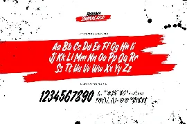 Boom Shakalaka - Brush Type font