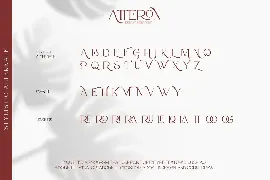 Atteron-Elegant Serif Font