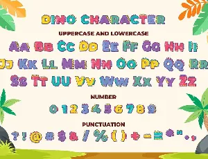 Dino - SVG Color Font