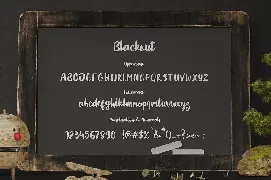 Blackout font