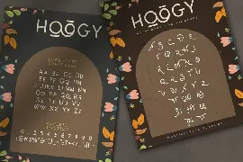 Hoogy font