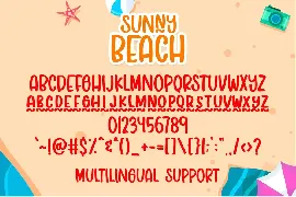 Sunny Beach - Crafty Handwritten Font