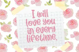 Self Loving font