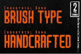 Industrial Sans font