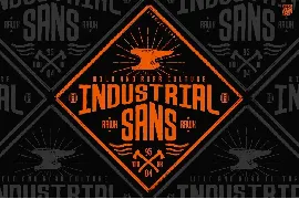 Industrial Sans font