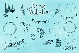 Snowdem Christmas - Modern Calligraphy Font