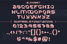 SAID DIER - A Modern Futuristic Font