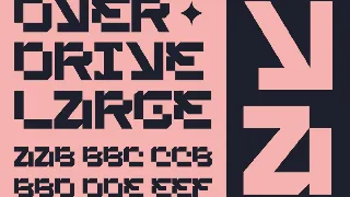 SAID DIER - A Modern Futuristic Font