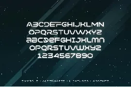 Varino - Futuristic font