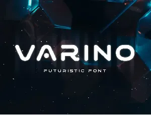 Varino - Futuristic font