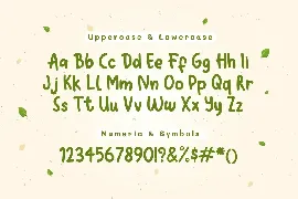 Matcha Dalgona font