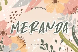 Meranda Modern Font