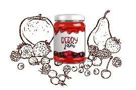 Jelly Berry font