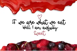 Jelly Berry font