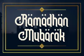 Syakur Ramadhan - Arabic Style Font