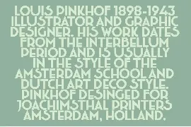 Pinkhoff font