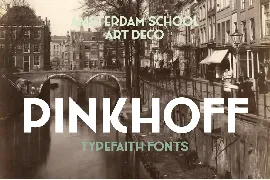 Pinkhoff font