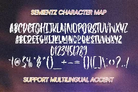 Semientz Handbrush Style Font